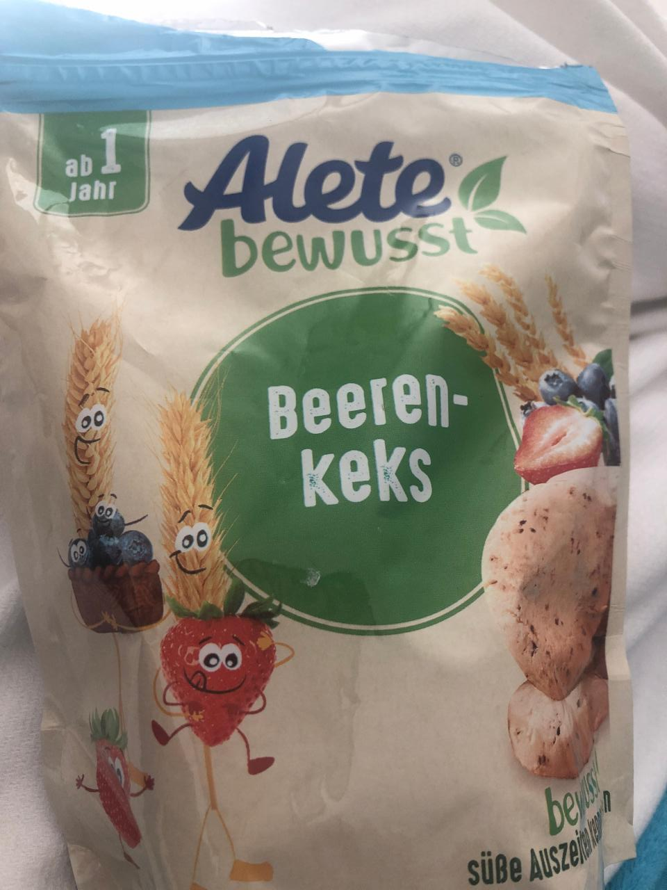 Fotografie - Beeren-keks Alete bewusst