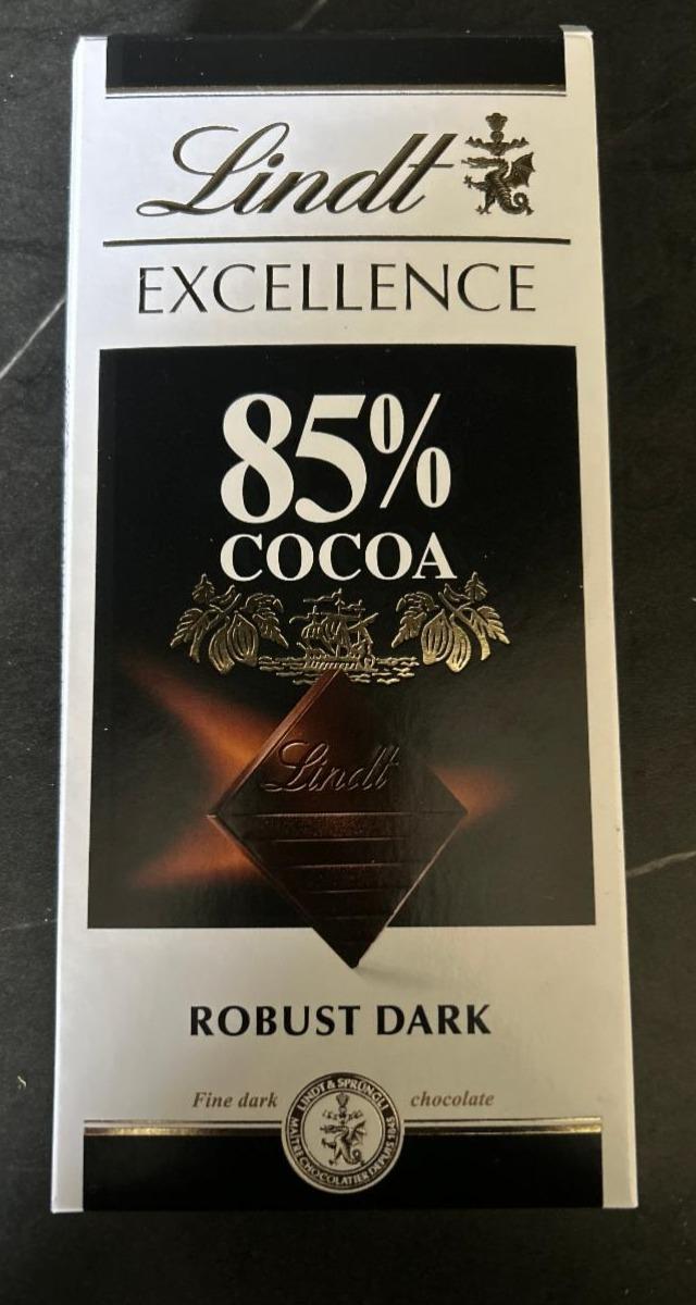 Fotografie - Excellence 85% cocoa Lindt