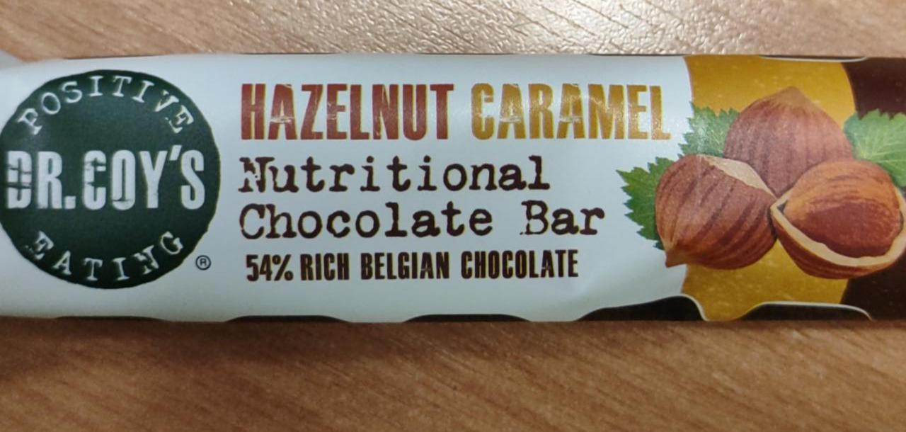 Fotografie - Hazelnut Caramel Nutritional chocolate bar Dr.Coy's