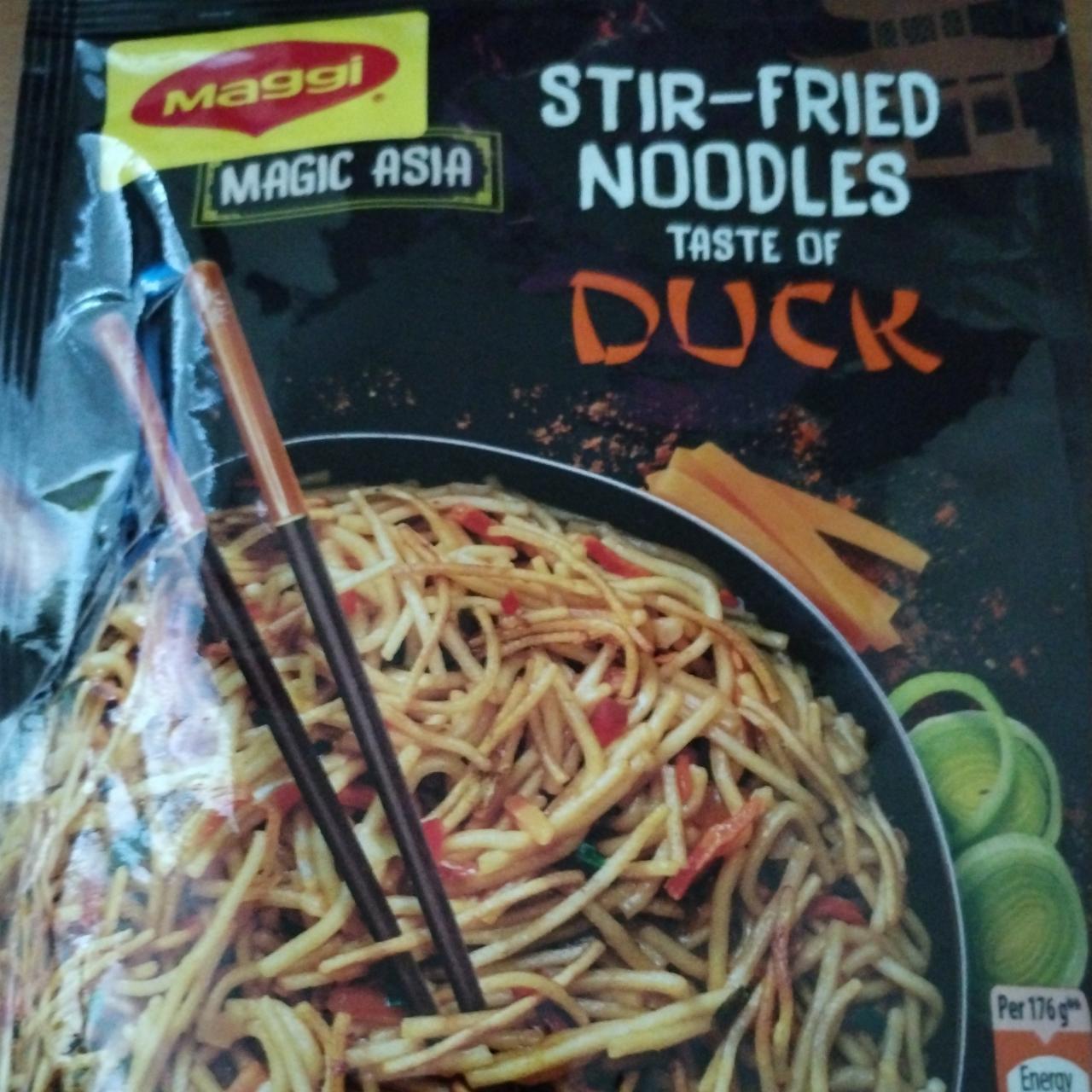 Fotografie - Stir-fried Noodles taste of duck Maggi