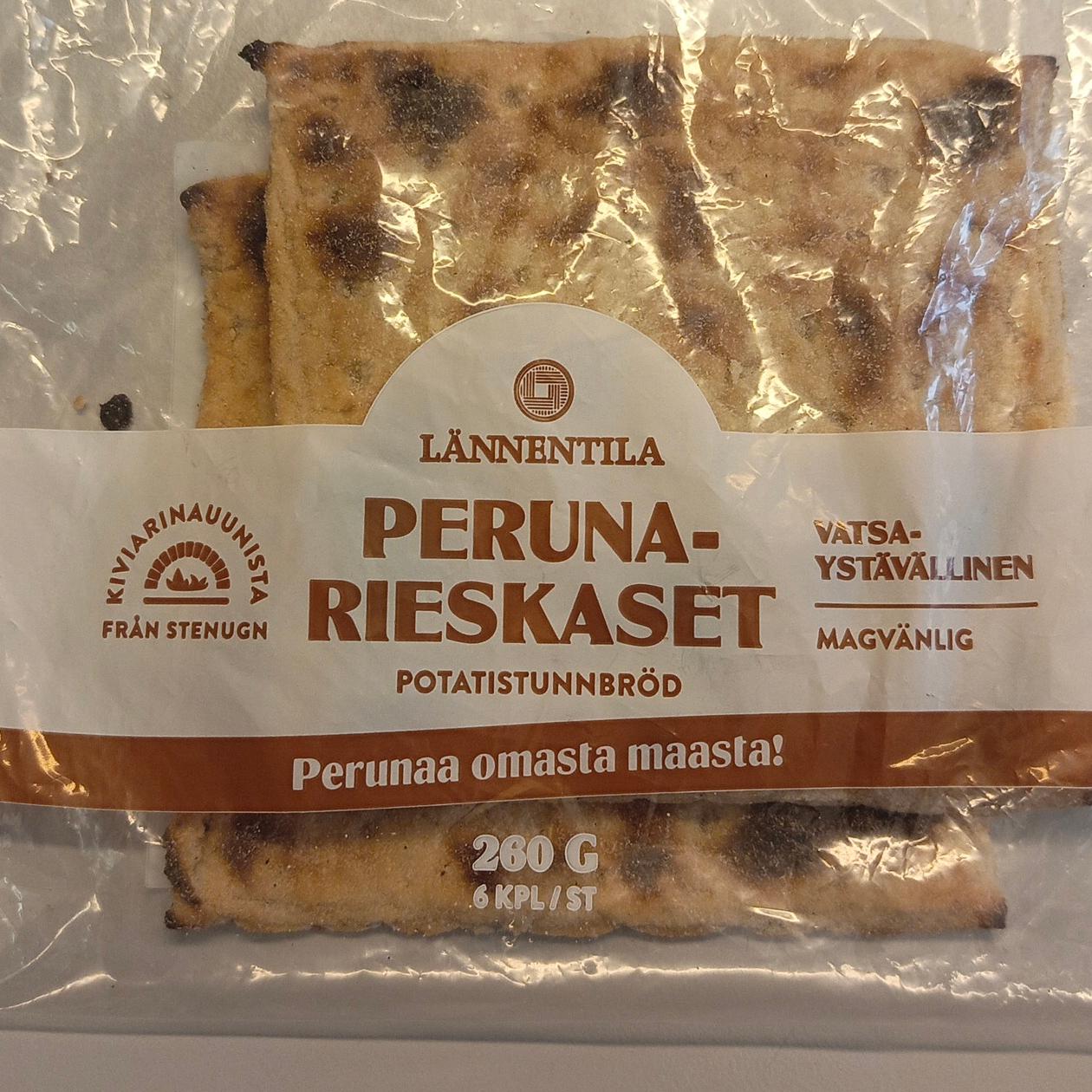 Fotografie - Peruna-rieskaset potatisstunnbröd Lännentila