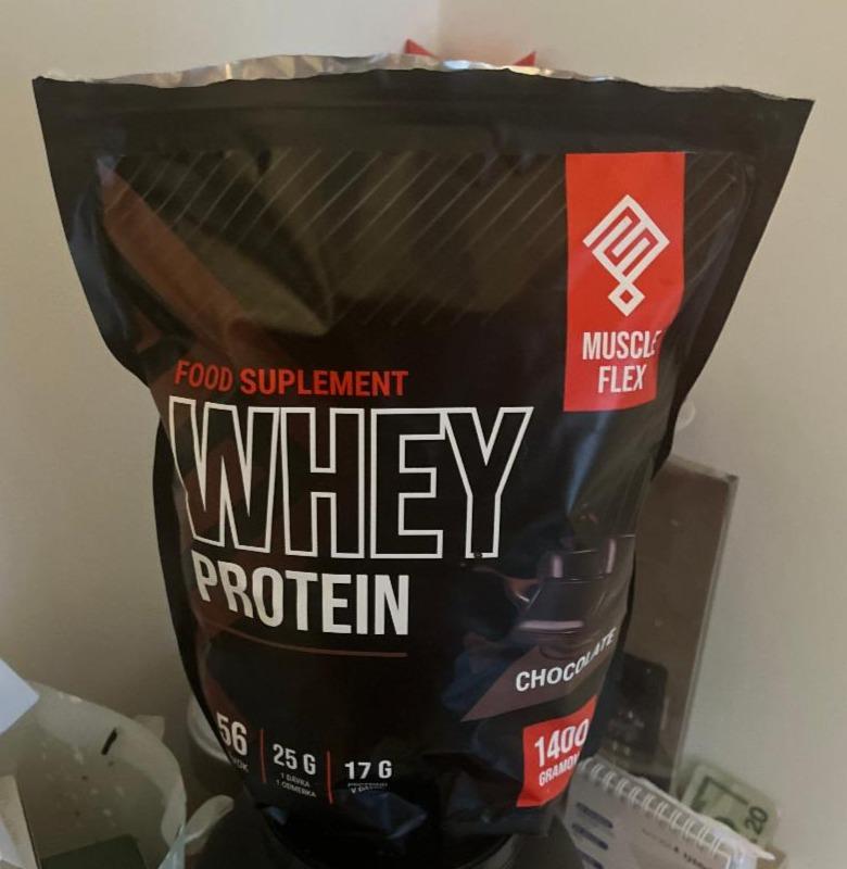 Fotografie - Whey Protein Chocolate Muscle Flex