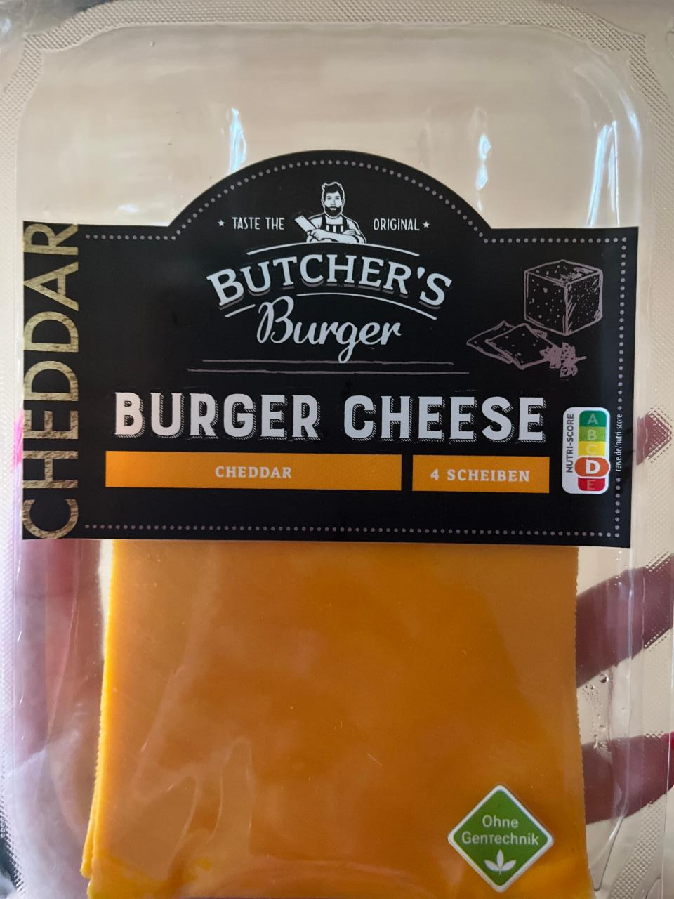 Fotografie - Burger cheese Cheddar Butcher´s Burger