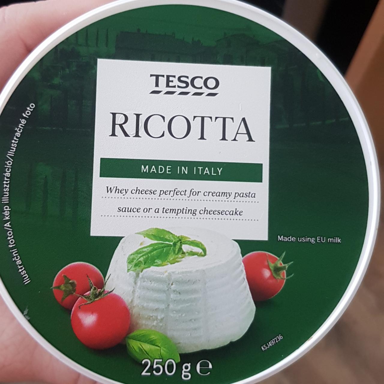 Fotografie - Ricotta Tesco