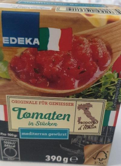 Fotografie - Tomaten in Stucken mediterran gewürzt EDEKA
