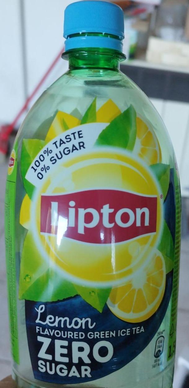 Fotografie - Zero Lemon Green Ice Tea Lipton