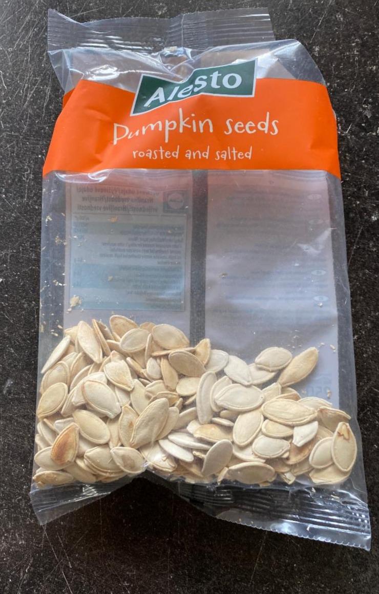 Fotografie - Pumpkin seeds roasted and salted Alesto Tekvicové semienka pražené solené