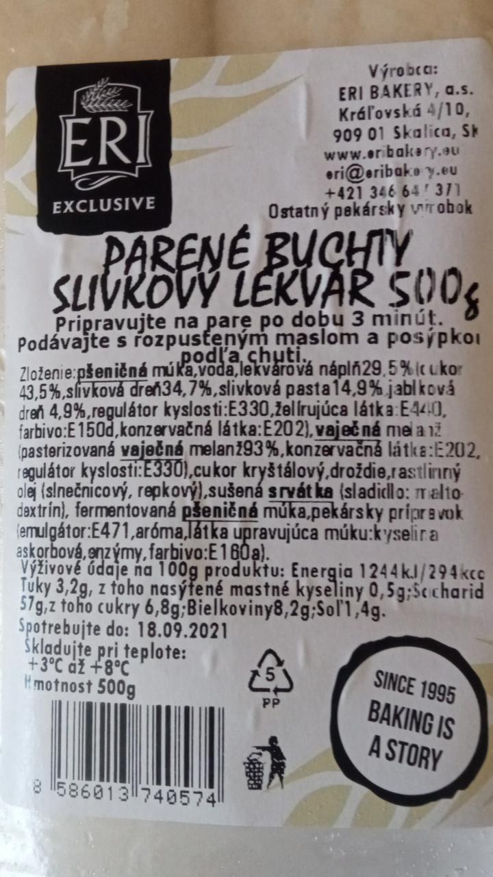 Fotografie - Parené buchty slivkový lekvár Eri exclusive