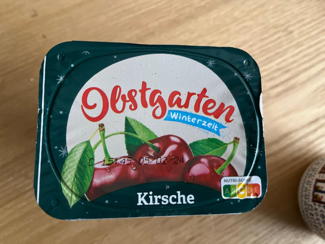 Fotografie - Obstgarten Winterzeit Kirsche Danone