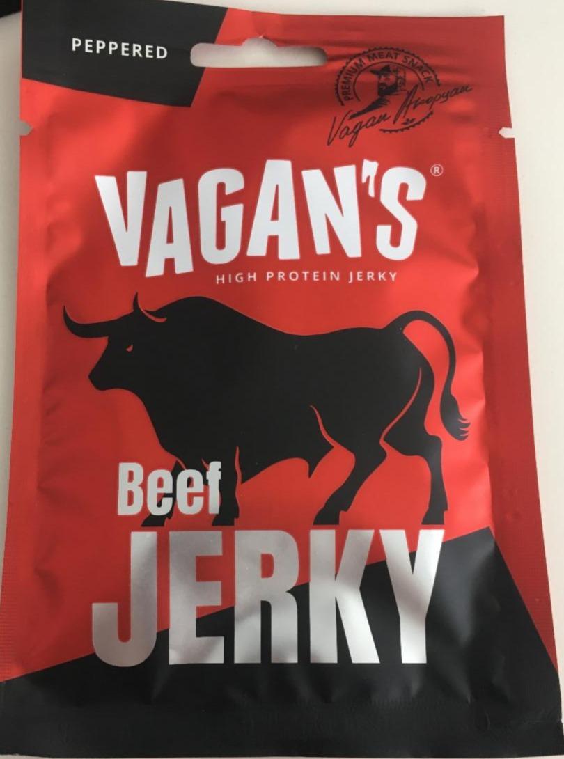 Fotografie - Jerky Beef Peppered Vagan's