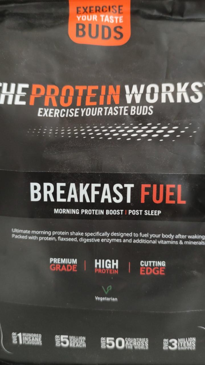 Fotografie - the protein works breakfast fuel chocolate silk