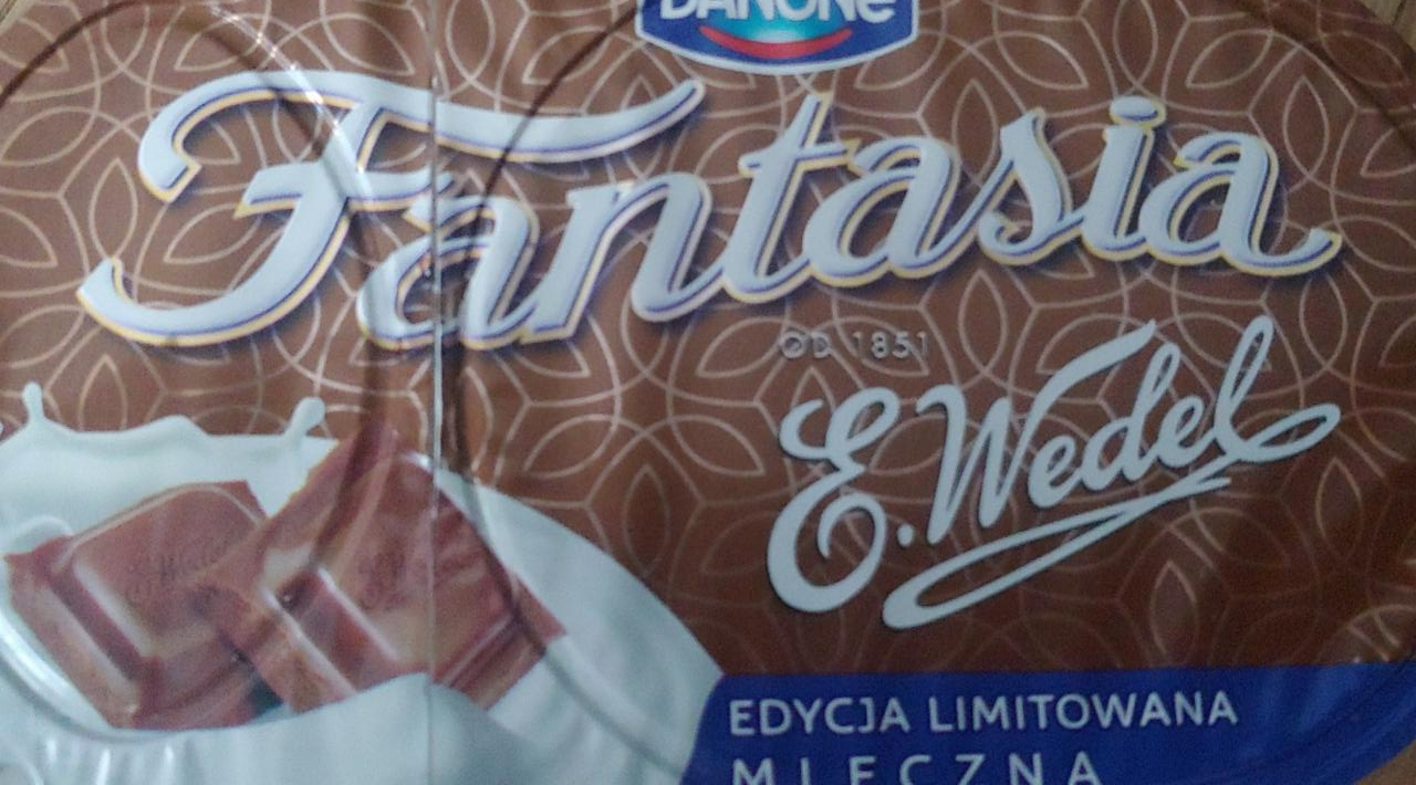Fotografie - Fantasia Mliečna čokoláda Danone