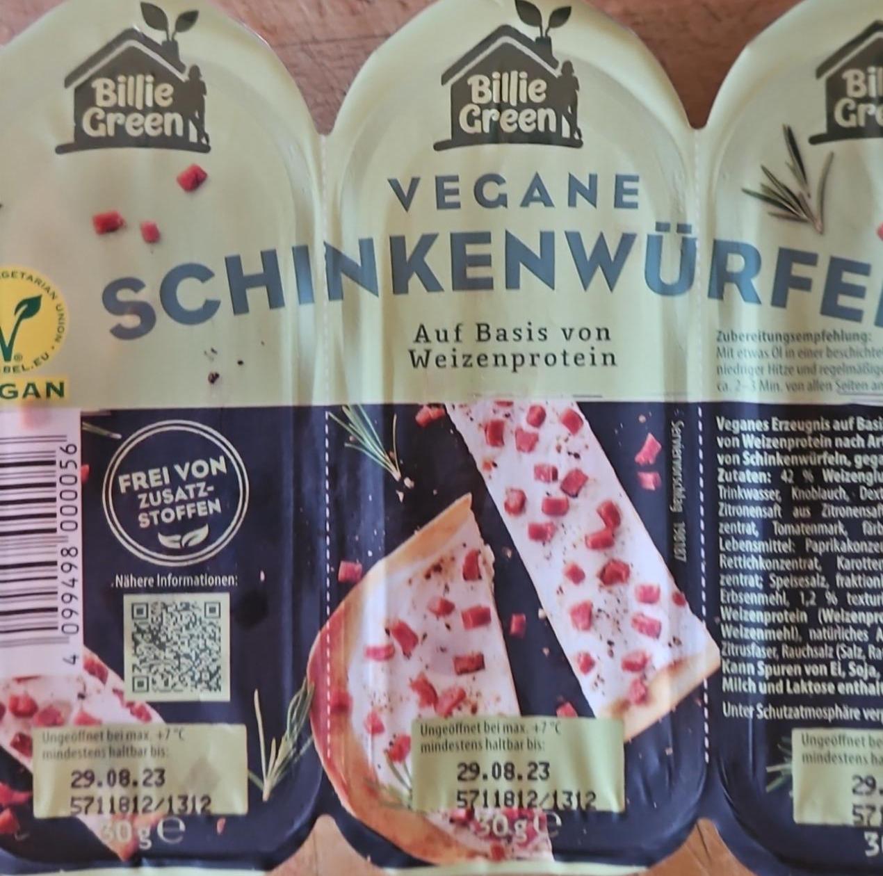 Fotografie - Vegane Schinkenwürfel Billie Green