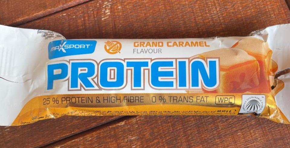 Fotografie - Protein Grand Caramel flavour MaxSport