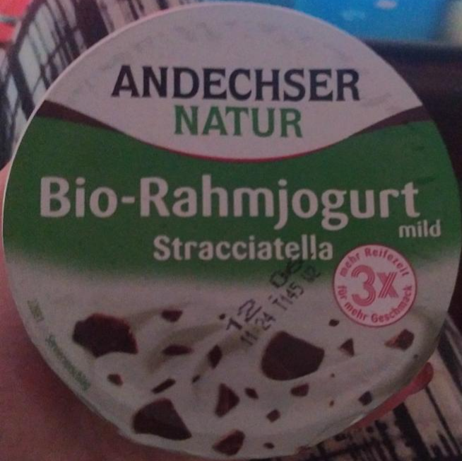 Fotografie - Bio Rahmjogurt mild Stracciatella