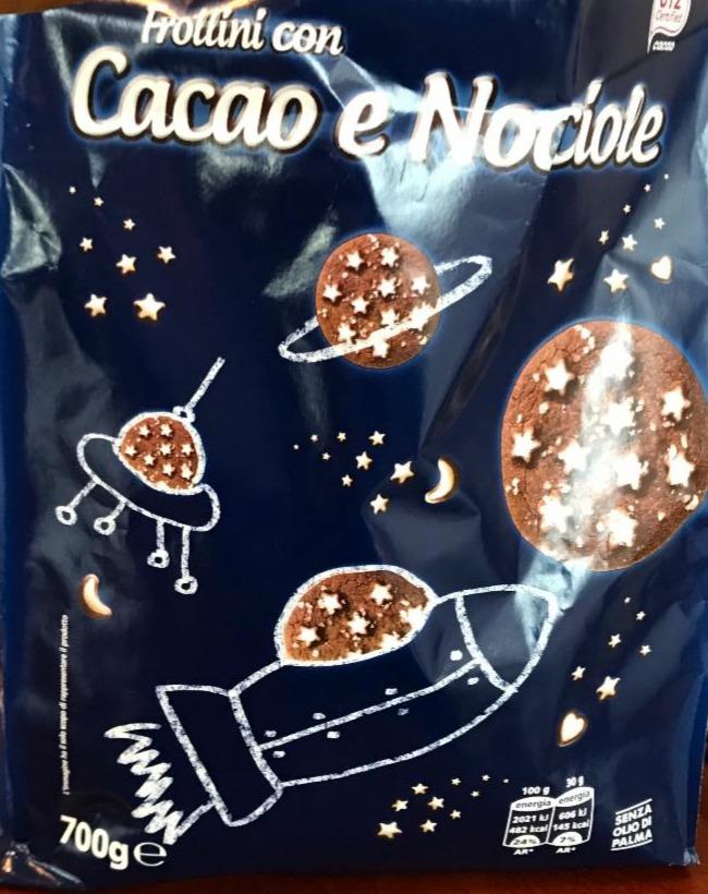 Fotografie - frollini con cacao e nocciole