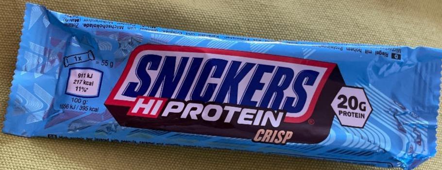 Fotografie - Snickers HiProtein Crisp