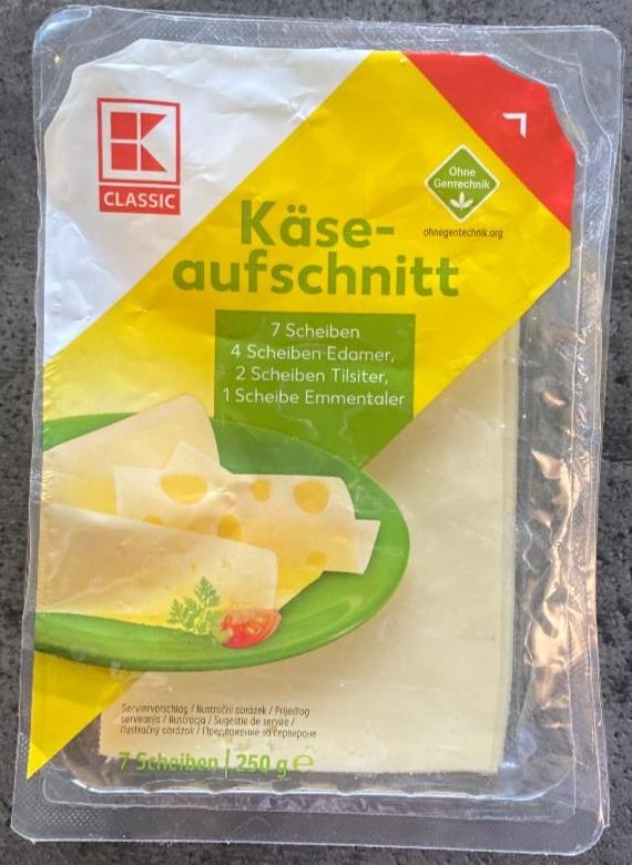 Fotografie - Käse - aufschnitt K-Classic