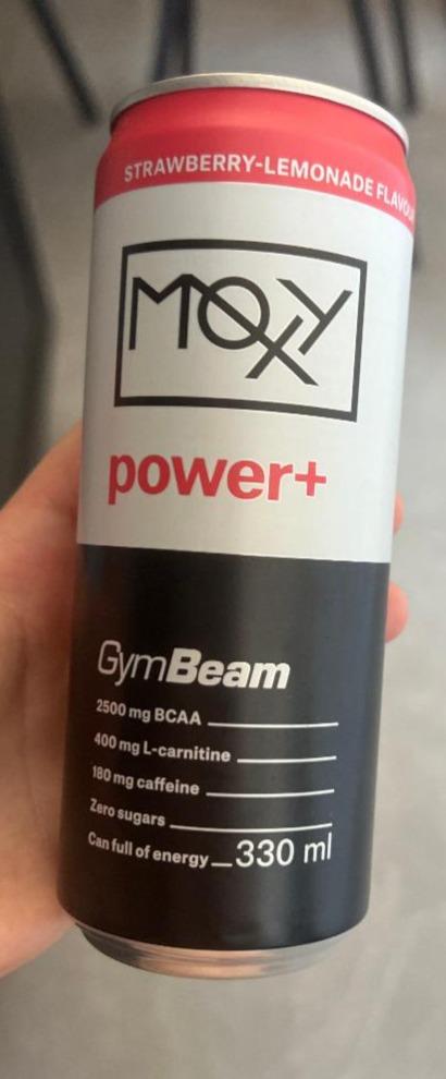 Fotografie - Moxy Power+ Strawberry-Lemonade GymBeam