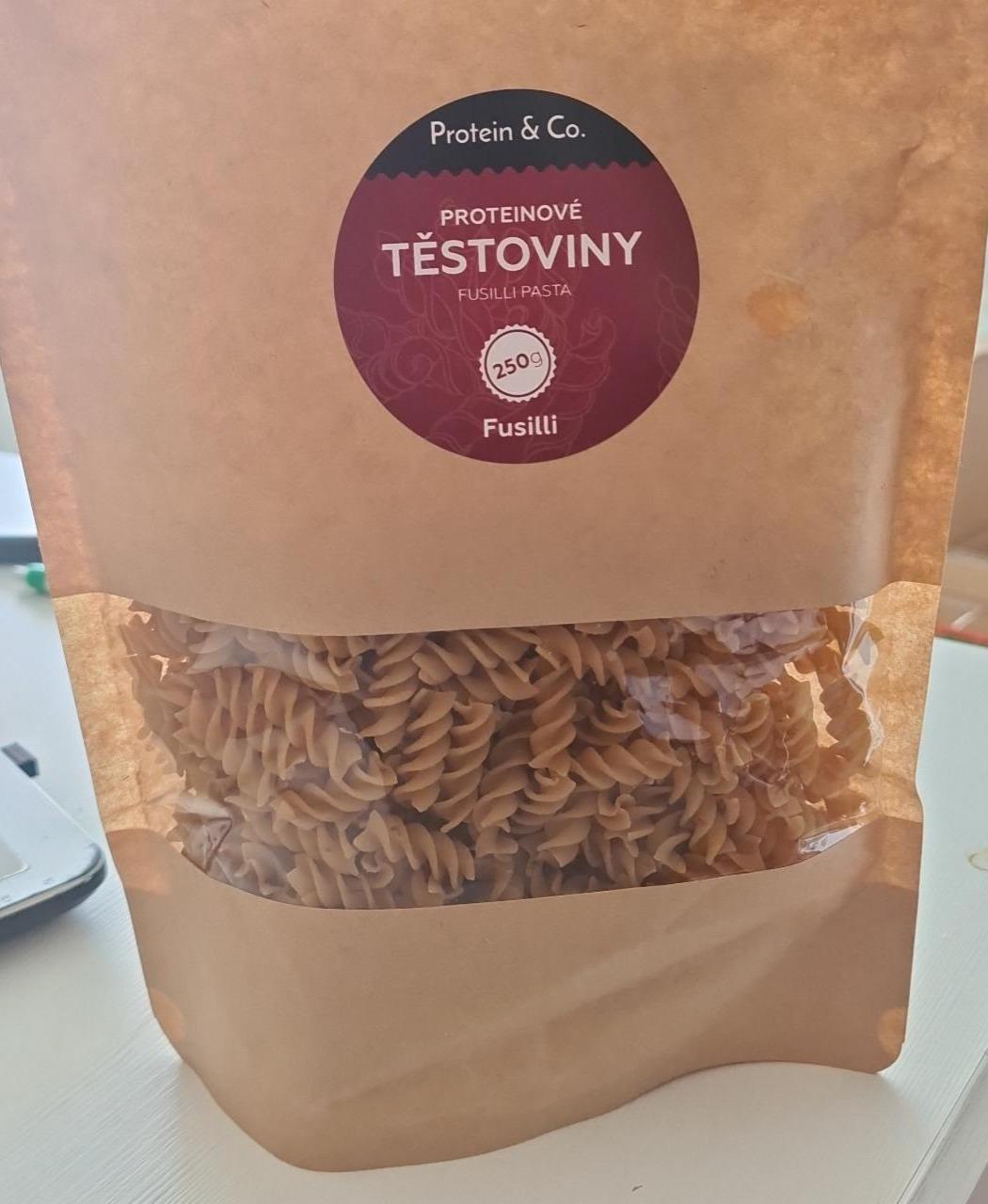 Fotografie - Proteinové těstoviny Fusilli Protein & Co.