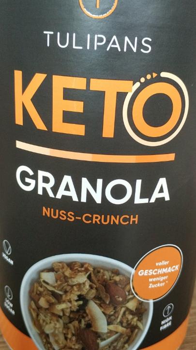 Fotografie - tulipans keto granola nuss-crunch