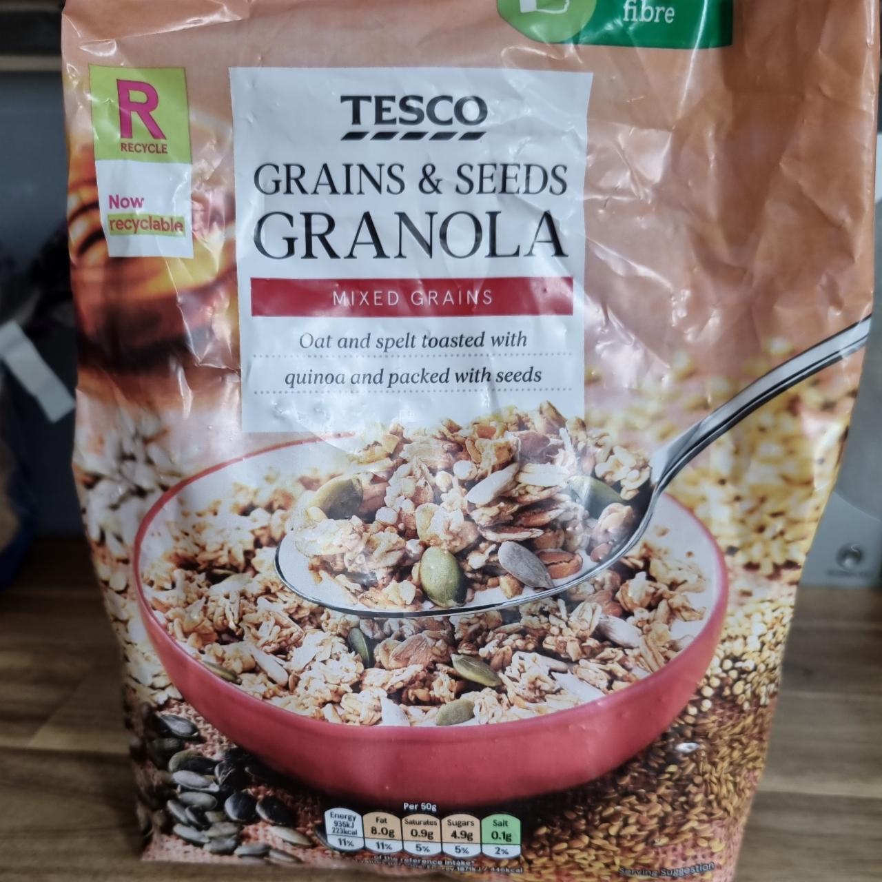 Fotografie - Grains & Seeds Granola Tesco