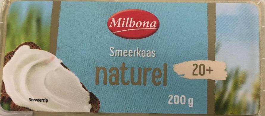 Fotografie - Smeerkaas naturel 20+ Milbona