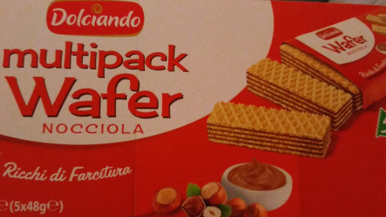 Fotografie - Dolciando multipack wafer nocciola