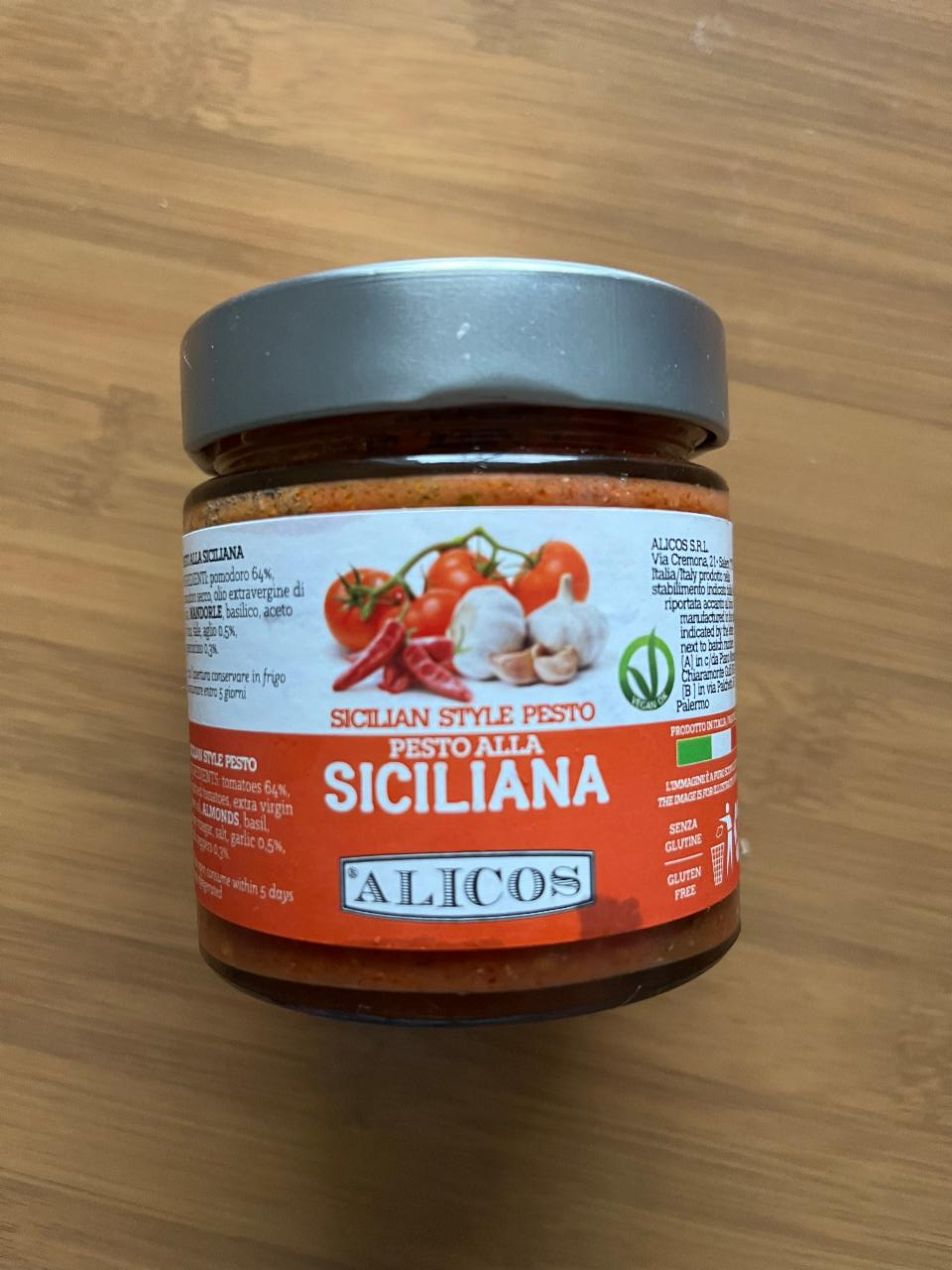 Fotografie - Pesto alla Siciliana Alicos