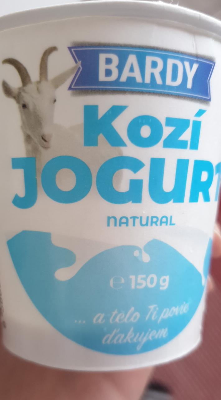 Fotografie - Kozí jogurt Natural Bardy