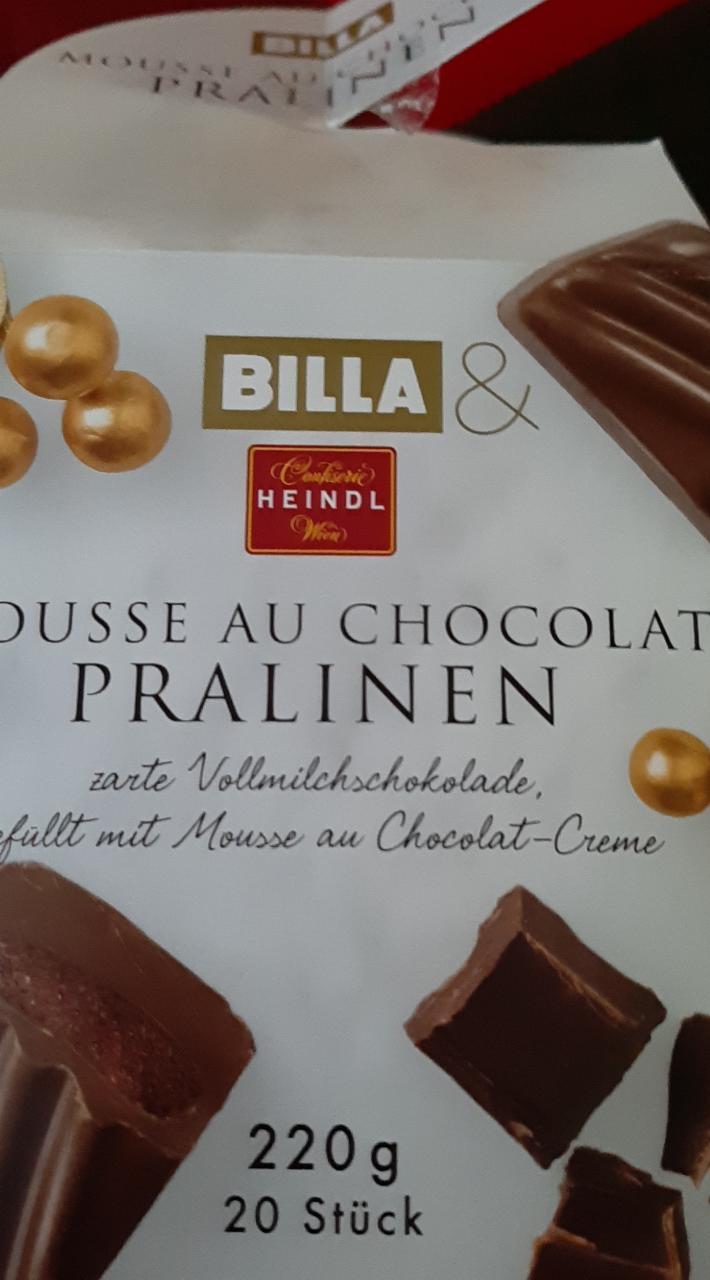 Fotografie - Mousse au chocolat pralinen Billa