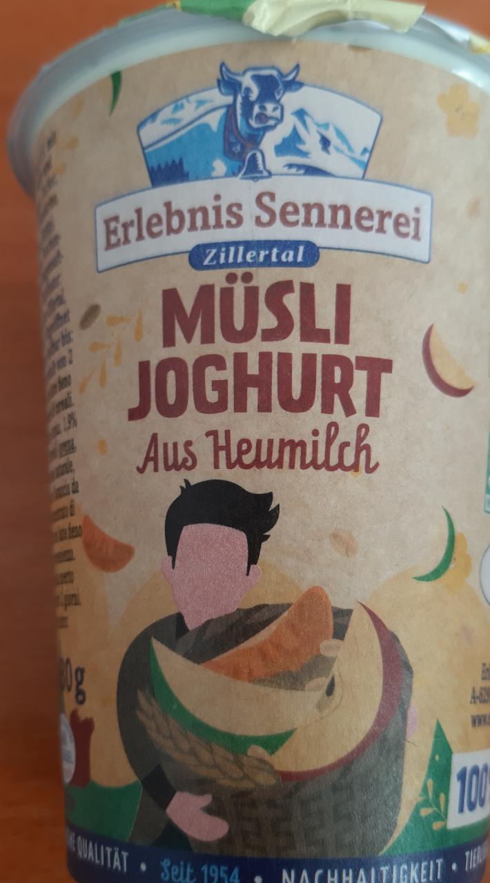 Fotografie - Müsli Joghurt aus Heumilch