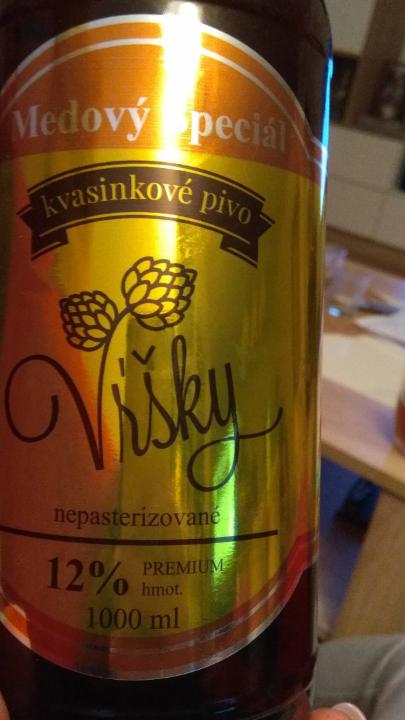 Fotografie - Medový špeciál Kvasinkové pivo 12% Vŕšky