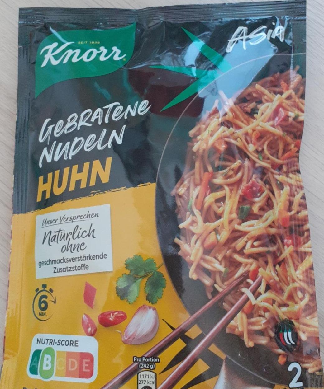 Fotografie - Gebratene Nudeln Huhn Knorr