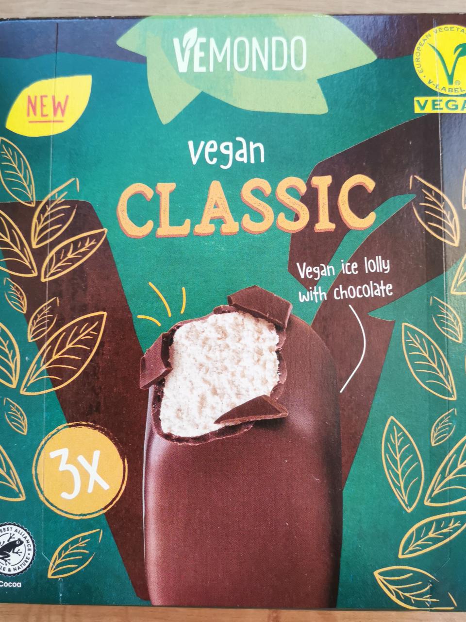 Fotografie - Classic Vegan Ice lolly with chocolate Vemondo