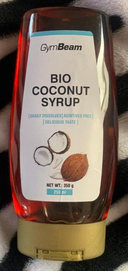 Fotografie - Bio coconut syrup GymBeam