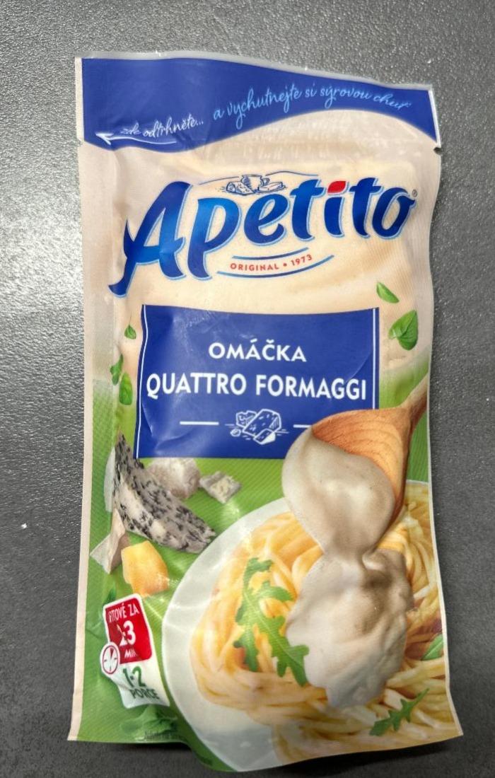 Fotografie - Omáčka Quattro Formaggi Apetito