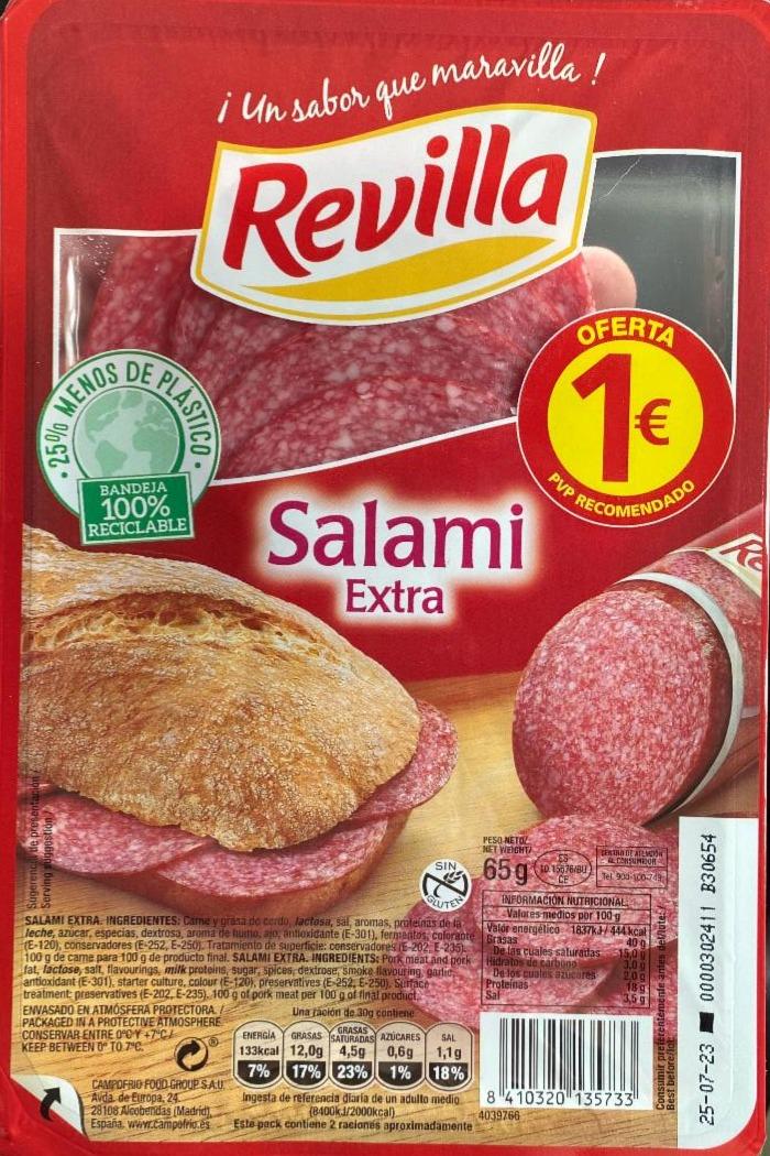 Fotografie - Salami extra Revilla