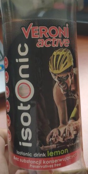 Fotografie - Veroni active isotonic lemon