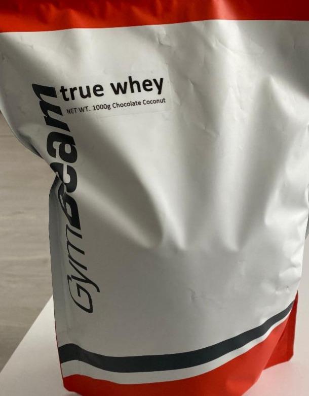 Fotografie - true whey protein Chocolate Coconut GymBeam