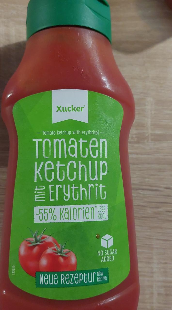 Fotografie - Tomaten ketchup mit erythrit Xucker