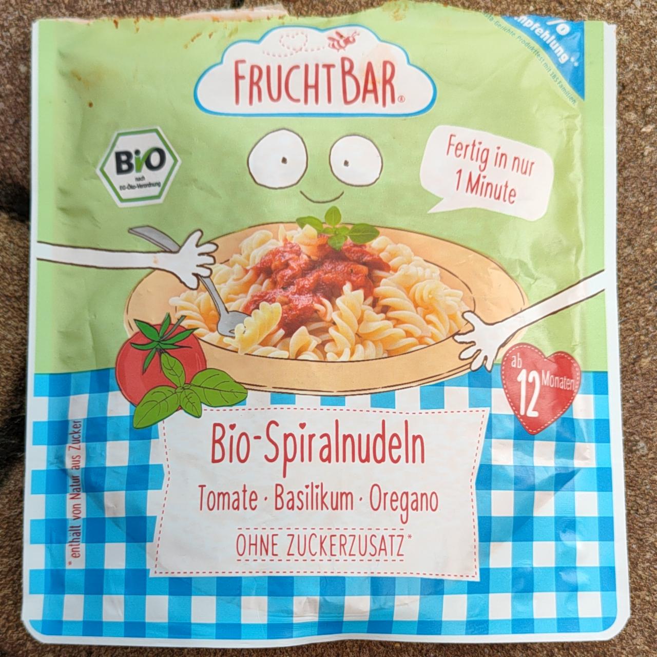 Fotografie - Fruchtbar Bio-Spiralnudeln Tomate-Basilikum-Oregano