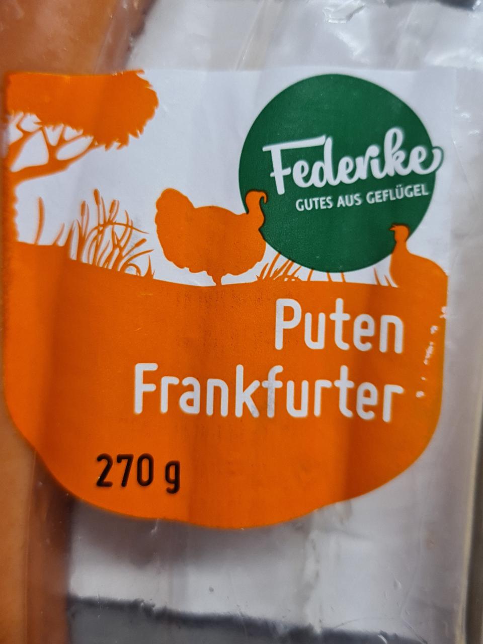 Fotografie - Puten Frankfurter Federike