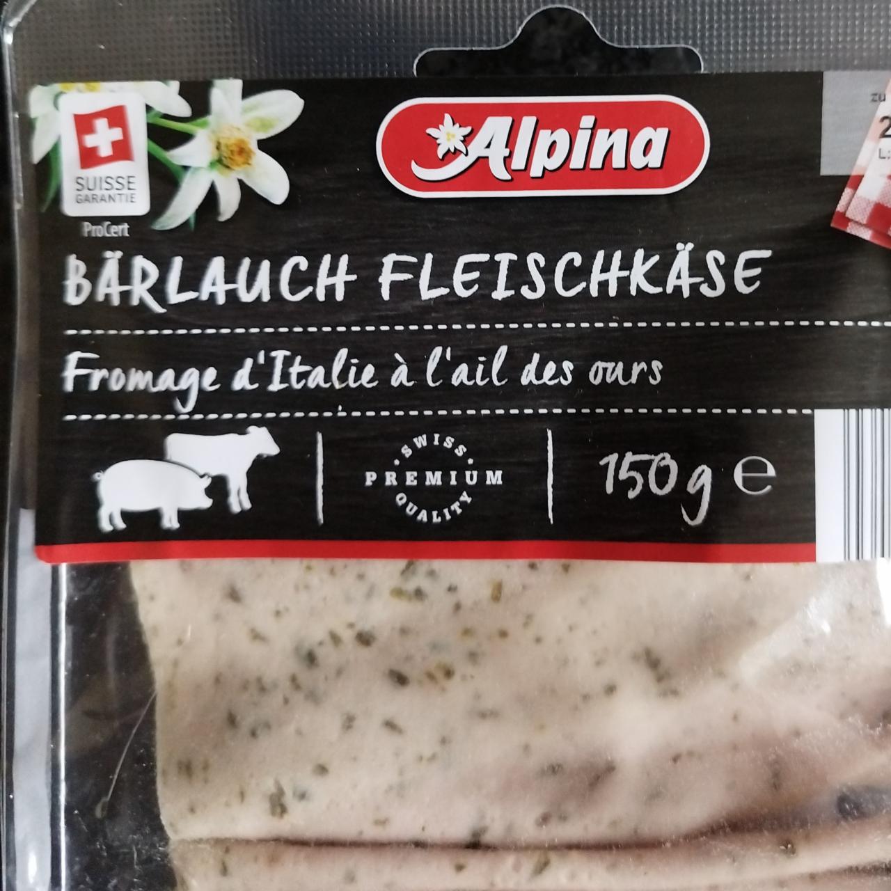 Fotografie - Bärlauch Fleischkäse Alpina