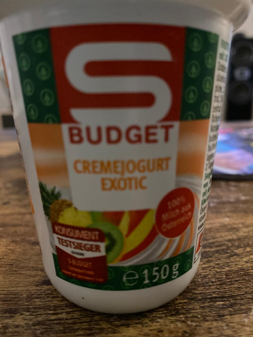 Fotografie - Cremejogurt exotic S Budget