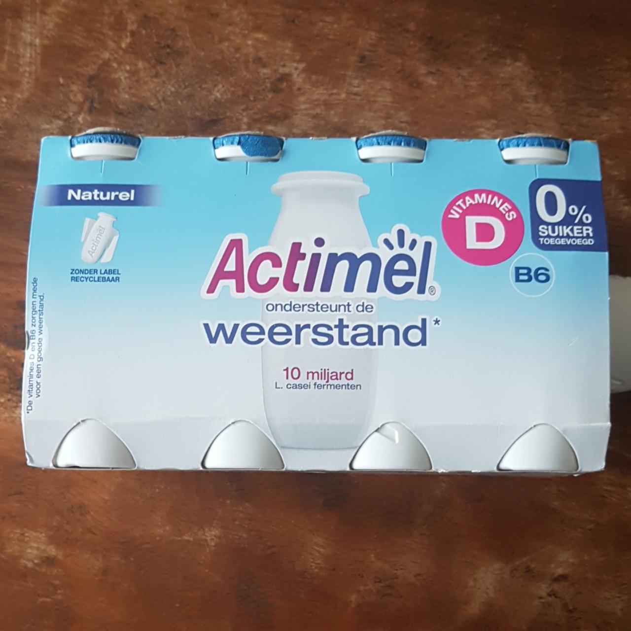 Fotografie - Actimel naturel 0% suiker