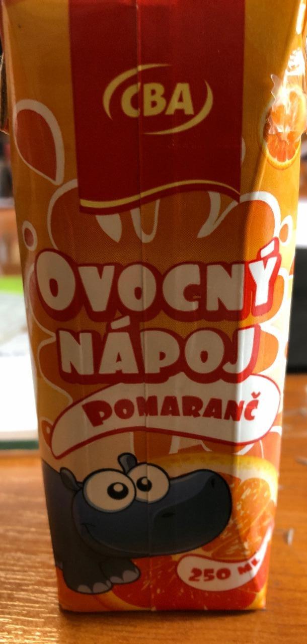 Fotografie - ovocný nápoj pomaranč