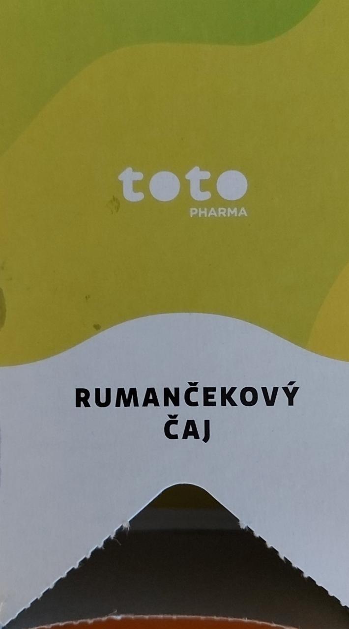 Fotografie - Rumančekový čaj totopharma