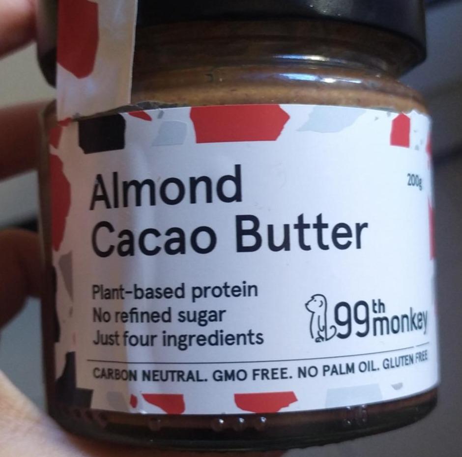 Fotografie - Almond Cacao Butter 99 th monkey