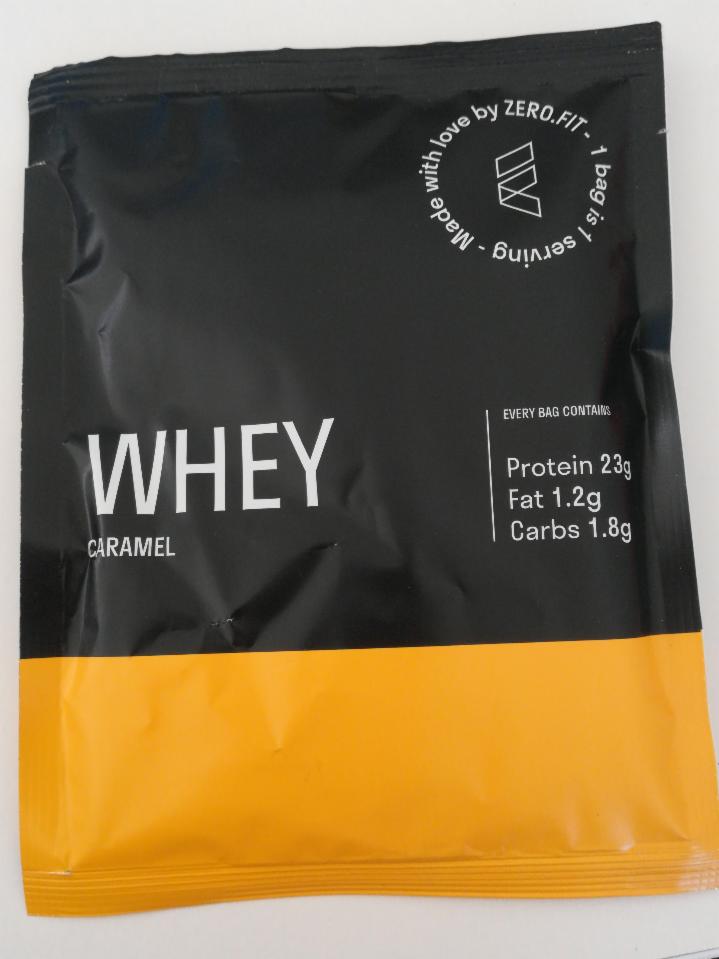 Fotografie - Whey Caramel Zero fit